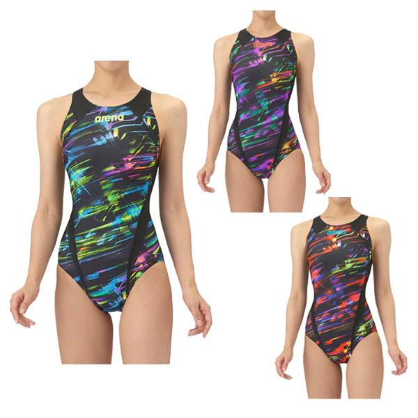 アリーナ arena 競泳水着 レディース レーシングワンピース オープンバック AS5FRC64L...