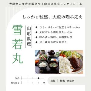 お米 コメ 雪若丸 10kg 5kg×2 無洗...の詳細画像4