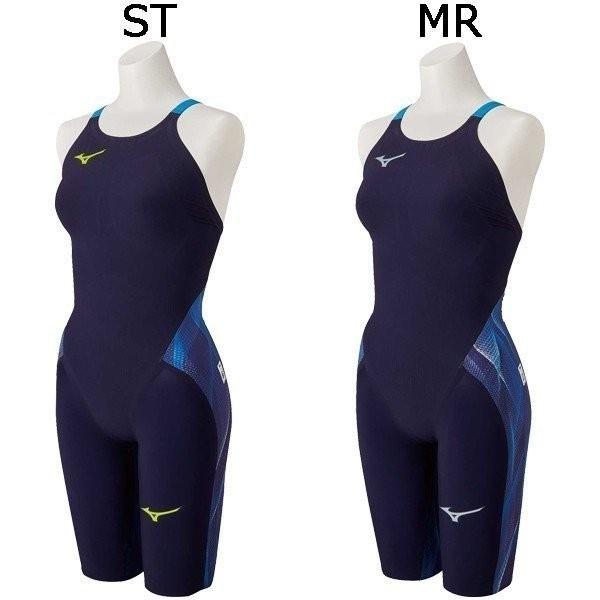 ミズノ レディース 競泳水着 ハーフスーツ GX・SONIC V N2MG0201 N2MG0202...