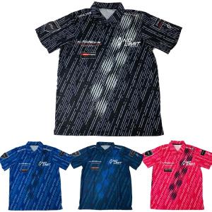 ニシ NISHI  陸上 限定 グラフィックライト ポロシャツ