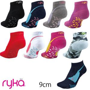 ライカ ryka ソックス 靴下 ハイカット シューズ フィットネス ダンス ズンバ すべり止め 足袋型 丈9cm R-SOX9 メール便｜fujisports