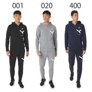 ASICSクールアクティモーションクロスフーディージャケット上下セット ASICS ASICS（アシックス）クールアクティモーションクロス