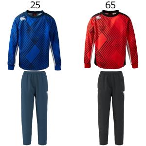 カンタベリー ラグビー ウエア メンズ 上下 セット プラクティスプルオーバー