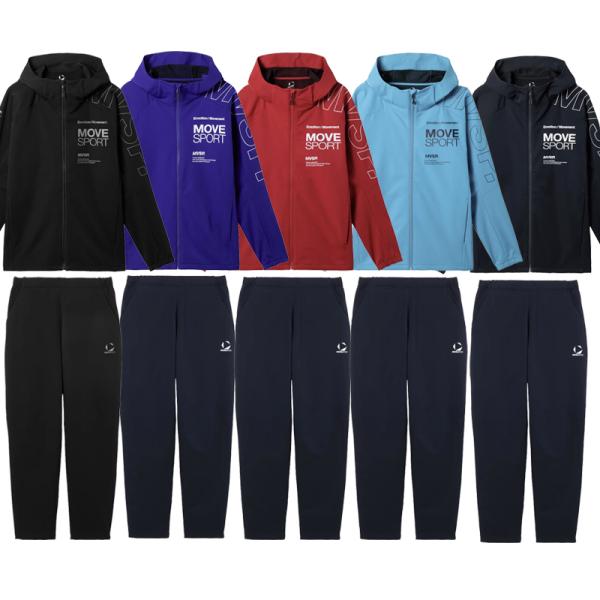 デサント 上下 ジャージ ヒートナビ アクティブスーツ ソフトシェル フーディー ロングパンツ ST...