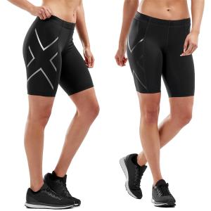 2XU ツータイムズユー ウィメンズ PWX コンプレッションショーツ ショートタイツ オールスポーツ トレーニング インナー ショーツ 着圧 疲労軽減 WA4176B｜fujisports