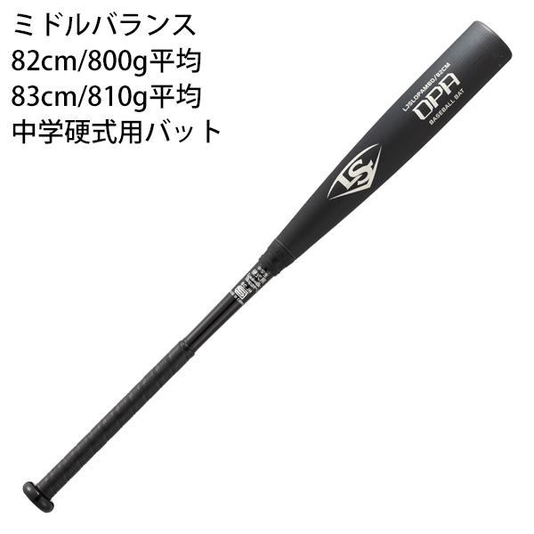 ルイスビルスラッガー 野球 中学硬式用 バット OPA ミドルバランス WBL2888010 ブラッ...