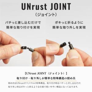 アンラスト UNrust 磁気ネックレス 喜平...の詳細画像5