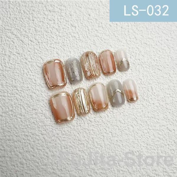 ネイルチップ 【オーダーメイド手作り】50種類 3D立体 ジェルネイル風 光線療法 グラデーション ...