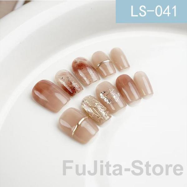 ネイルチップ 【オーダーメイド手作り】50種類 3D立体 ジェルネイル風 光線療法 グラデーション ...