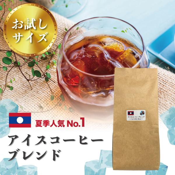 【お試し珈琲豆】アイスコーヒーブレンド100g×1袋 コーヒー コーヒー豆　お試しサイズ