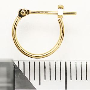 片耳用 18金イエローゴールド K18YG ワ...の詳細画像4