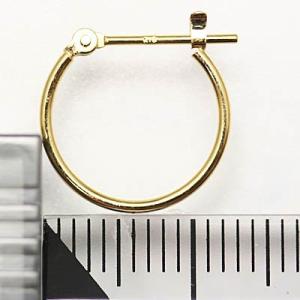 片耳用 18金イエローゴールド K18YG ワ...の詳細画像4