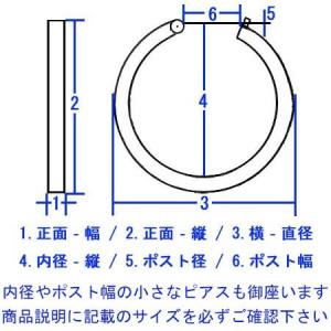 片耳用 18金イエローゴールド K18YG ワ...の詳細画像5