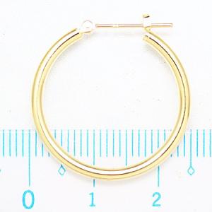 片耳用 18金イエローゴールド K18YG ワ...の詳細画像4