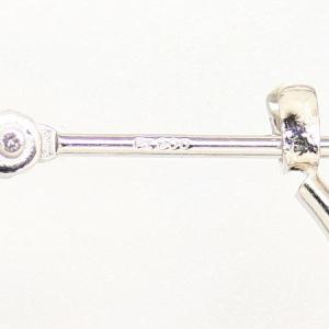 片耳用 プラチナ Pt900 ワッカ フープピ...の詳細画像2