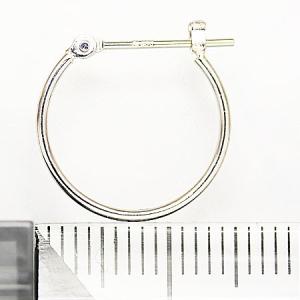 片耳用 プラチナ Pt900 ワッカ フープピ...の詳細画像3