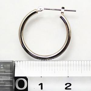 片耳用 プラチナ Pt900 ワッカ フープピ...の詳細画像4