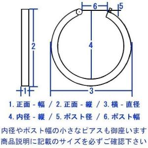 片耳用 14金ホワイトゴールド K14WG ワ...の詳細画像5