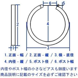 片耳用 14金ホワイトゴールド K14WG ワ...の詳細画像5