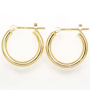 CHROME HEARTS クロムハーツ 22K TINY TFP HOOP トゥルーファッキン