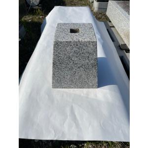 束石（白） 御影石 本磨き 9寸 6号 : 148KING - 通販 - Yahoo