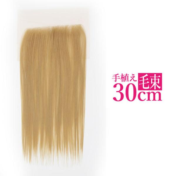 【売切セール 返品交換不可】 ウィッグ エクステ ストレート 耐熱 つけ毛 毛束 手植え毛束シート ...