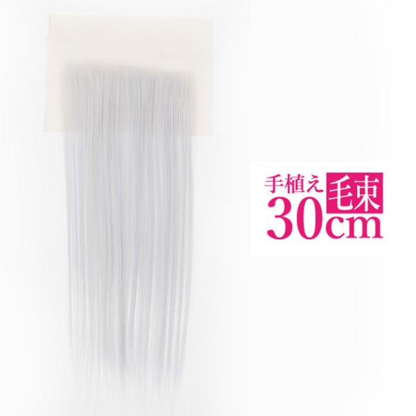 【売切セール 返品交換不可】 ウィッグ エクステ ストレート 耐熱 つけ毛 毛束 手植え毛束シート ...
