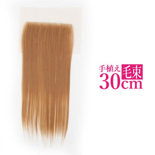 【売切セール 返品交換不可】 ウィッグ エクステ ストレート 耐熱 つけ毛 毛束 手植え毛束シート ...