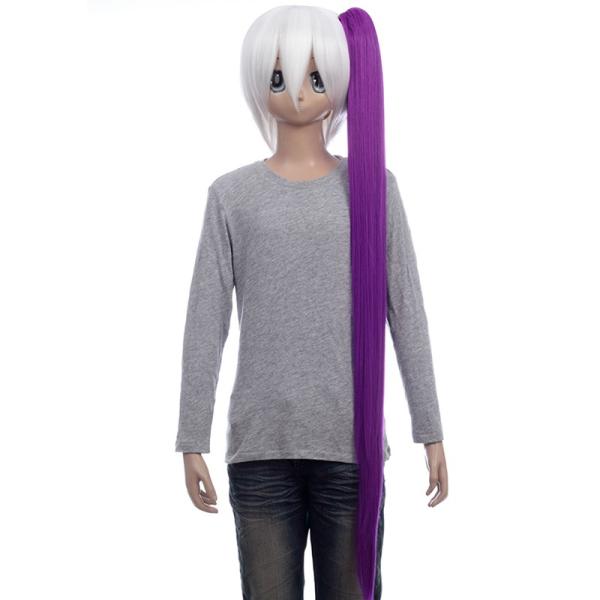 【売切セール 返品交換不可】 コスプレ ポニーテール ウィッグ ストレート ロング ツインテール つ...