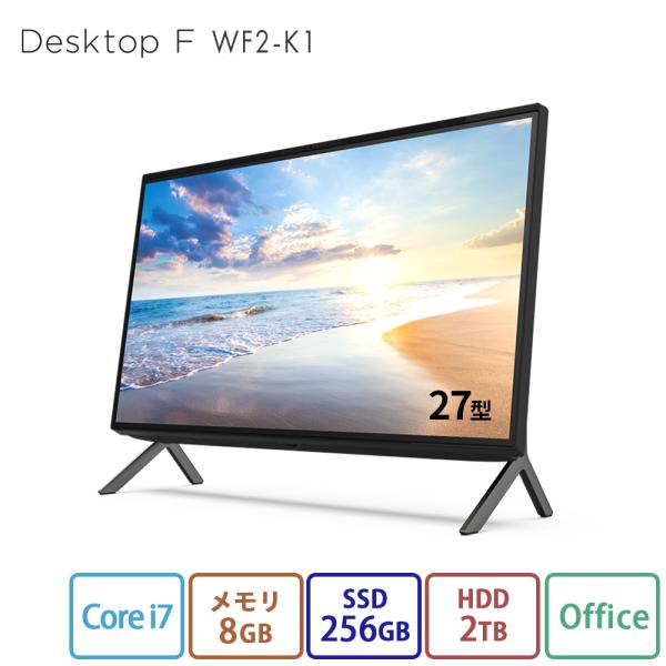 デスクトップパソコン 新品 富士通 Desktop F WF2-K1 27型 Windows11 H...