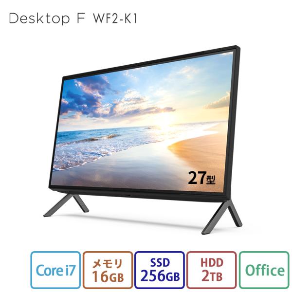 デスクトップパソコン 新品 富士通 Desktop F WF2-K1 27型 Windows11 H...