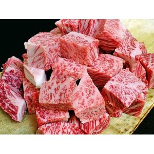 最高級 黒毛和牛 サイコロステーキ 500g ...の詳細画像4