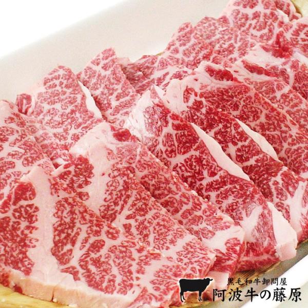 焼肉 特選黒毛和牛焼肉用 100g 最高級 黒毛和牛 阿波牛の藤原