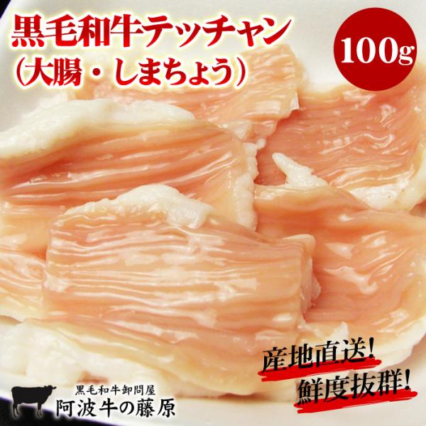 黒毛和牛 ホルモン テッチャン 大腸 しまちょう 100g 新鮮 牛ホルモン 爆買