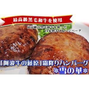 お中元 霜降り ハンバーグ 雪の華 9個 化粧...の詳細画像4