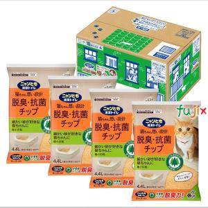 ニャンとも清潔トイレ 脱臭・抗菌チップ 大きめの粒 (2.5L×6個入)×1箱