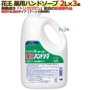 花王 薬用ハンドソープ 2L×3本/ケース｜fujix-sizai