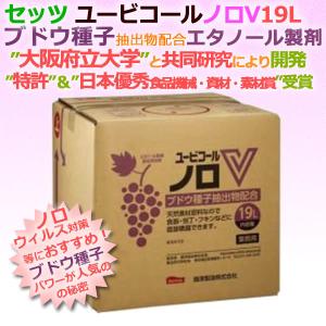 ユービコール ノロV 19L　詰替用　摂津製油｜fujix-sizai