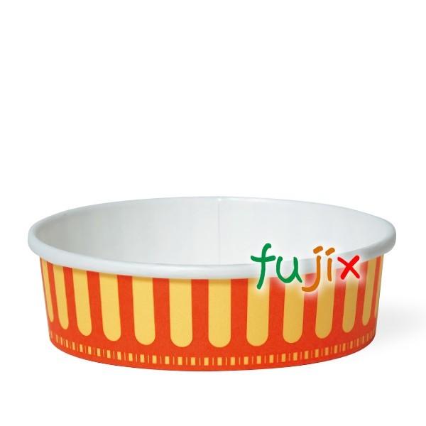 耐熱性紙容器 FC-380PET オリジナルストライプ 800個（大袋入り）／ケース