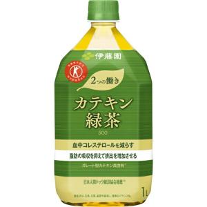 2つの働きカテキン緑茶【特定保健用食品】 1L×12本入り (1ケース)(伊藤園)