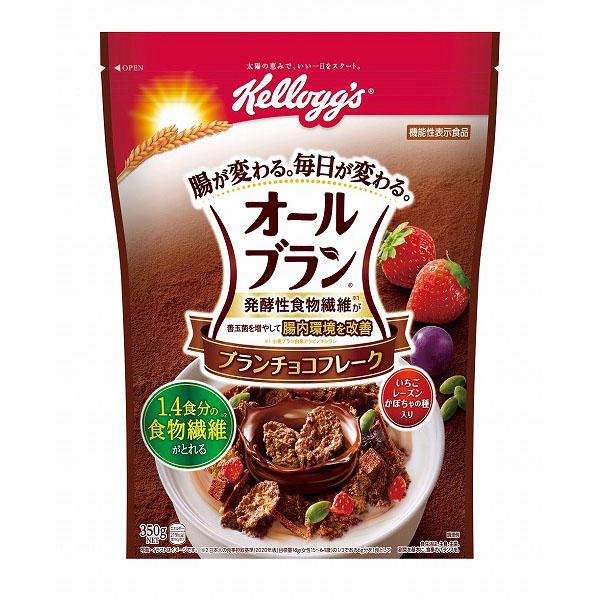 【機能性表示食品】ケロッグ　オールブランブランチョコフレーク 350g×6個入り×2箱 (計12個)