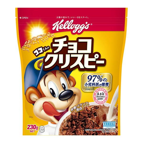 【栄養機能食品】ケロッグ チョコクリスピー 230g×6個入り×2箱 (計12個) (KT)