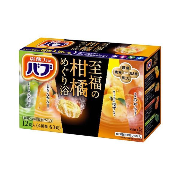 バブ 至福の柑橘めぐり浴 12錠(医薬部外品） KO 花王