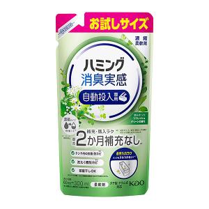 ハミング消臭実感自動投入専用　澄みきったリフレッシュグリーンの香り　 300ml(KO)花王｜fujiyaku