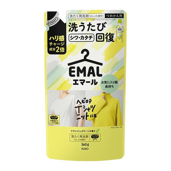 花王 エマール リフレッシュグリーンの香り つめかえ用 (360g)
