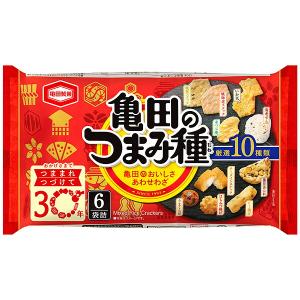 亀田製菓　亀田のつまみ種 120g×12個入り(1ケース)（YB）｜fujiyaku