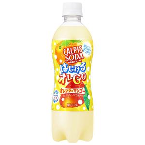 カルピス カルピスソーダはじけるオレＧＯ 500ml×24本入り (1ケース) （KT）の商品画像