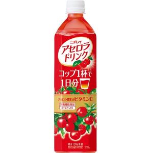 SUNTORY ニチレイ アセロラドリンク ペットボトル 900ml×12 ニチレイ アセロラ フルーツジュースの商品画像