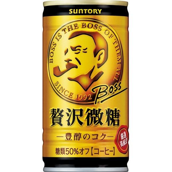 サントリー　ボス 贅沢微糖 185ml 30本入り×1ケース[缶コーヒー](KT)