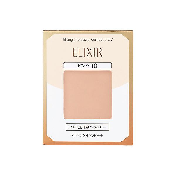 資生堂 エリクシール シュペリエル リフティングモイスチャーパクト　ＵＶ　ピンク10　（レフィル） ...